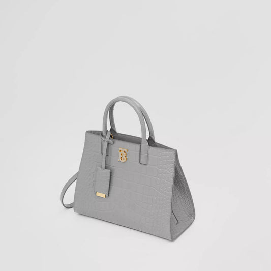 Embossed Leather Mini Frances Bag