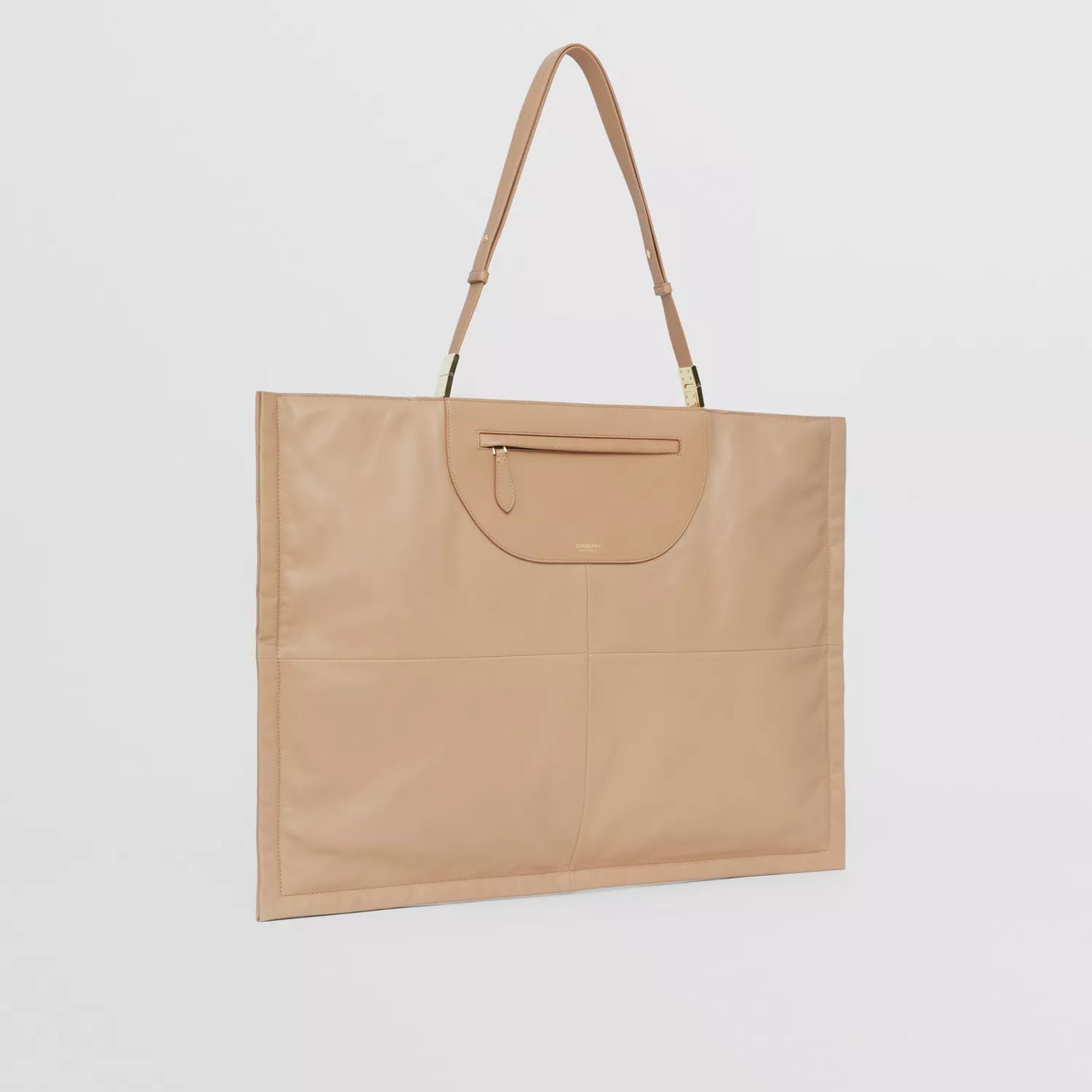 Medium Leather and Lambskin Olympia Scarf Tote