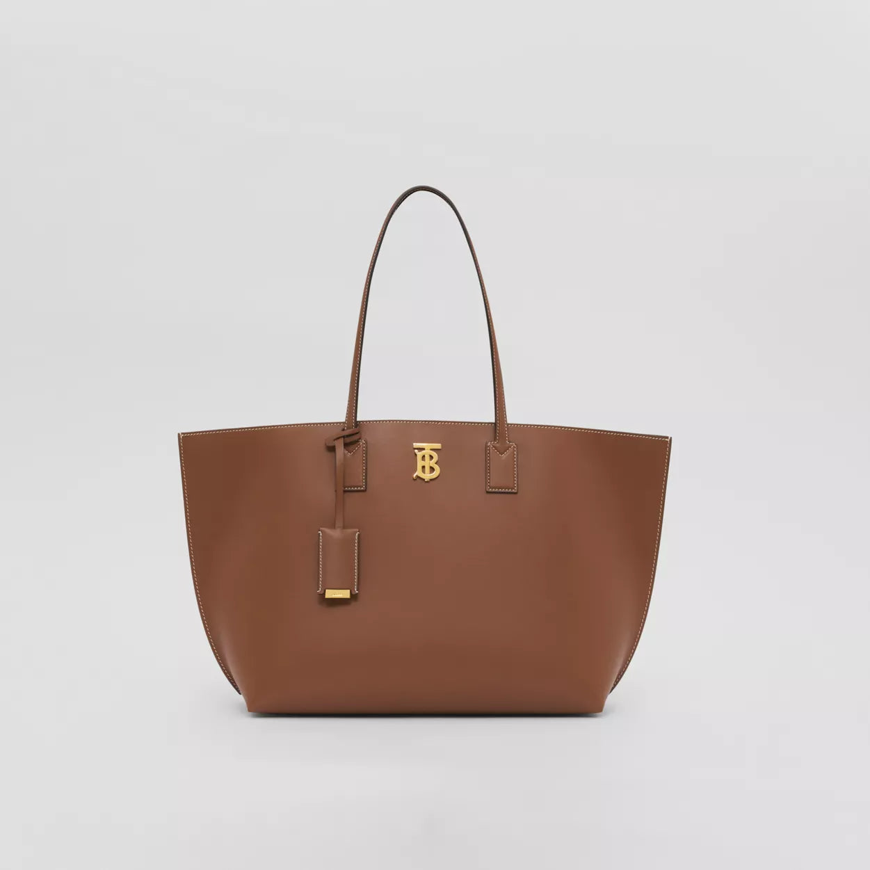 Monogram Motif Leather Medium Tote