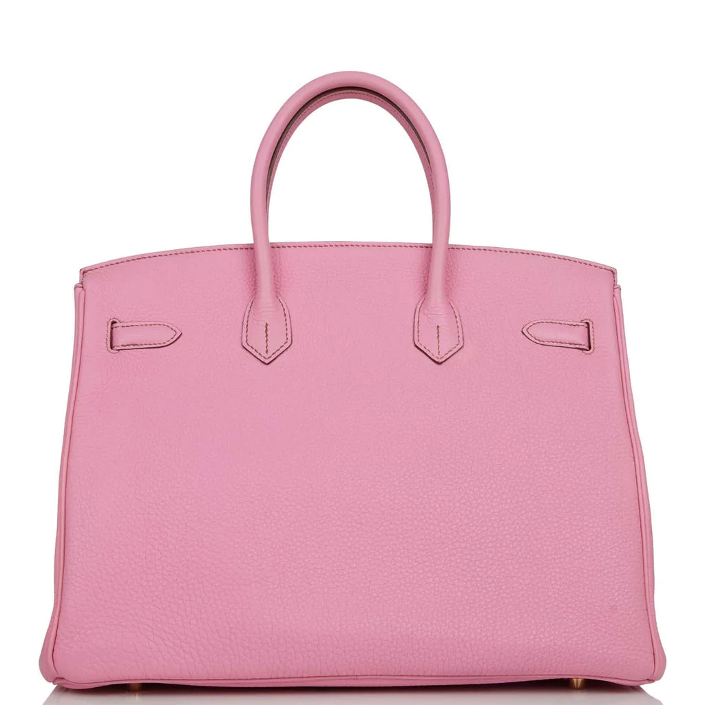 Hermès Birkin 35 Bubblegum Togo Gold Hardware