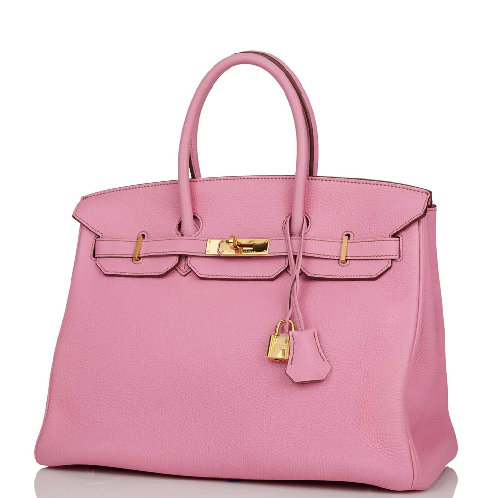 Hermès Birkin 35 Bubblegum Togo Gold Hardware