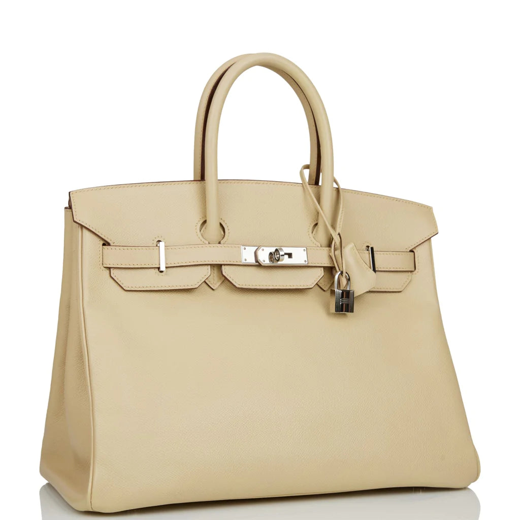 Hermès Birkin 35 Parchemin Epsom Palladium Hardware