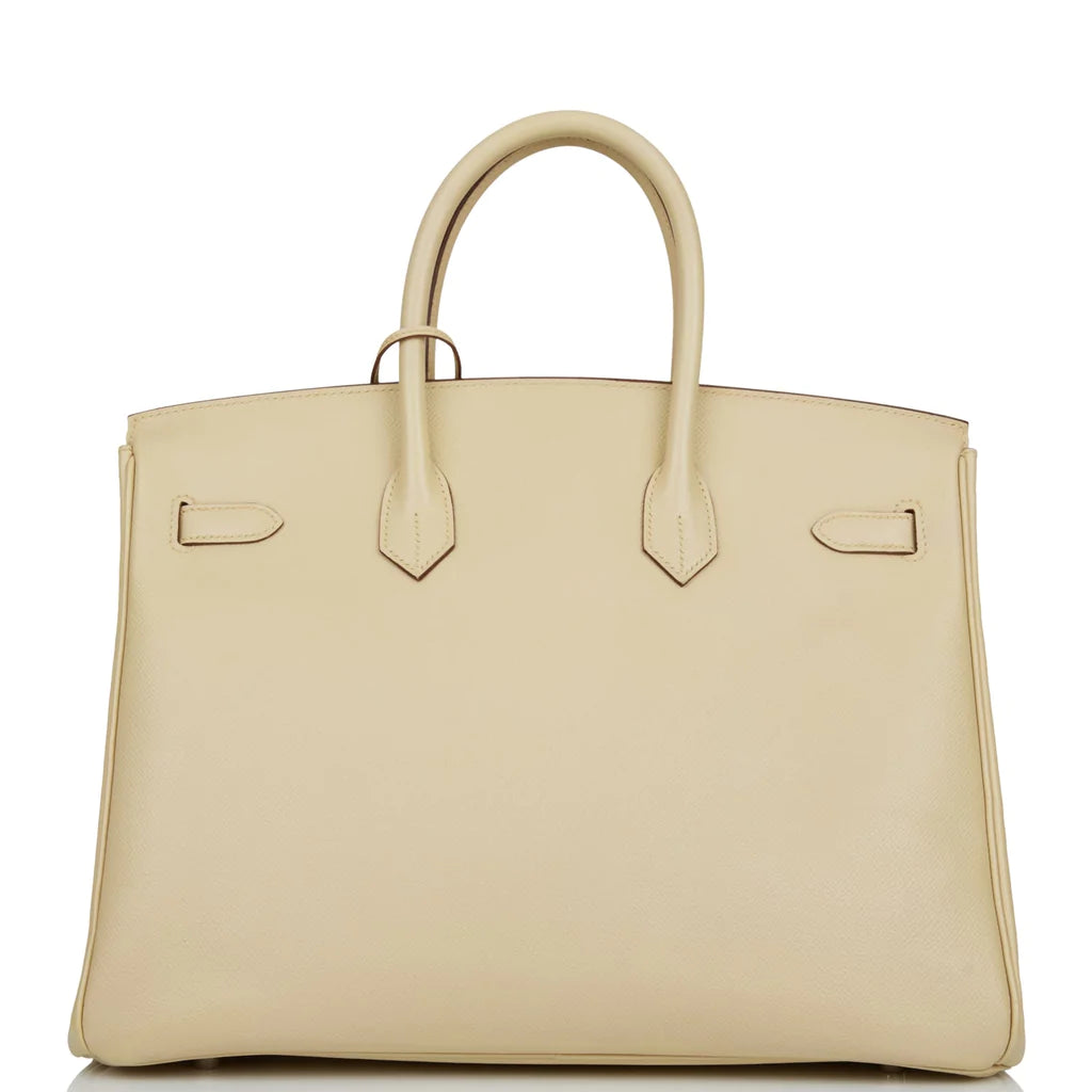 Hermès Birkin 35 Parchemin Epsom Palladium Hardware