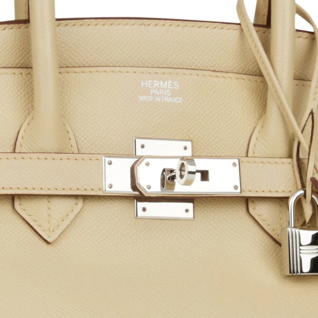 Hermès Birkin 35 Parchemin Epsom Palladium Hardware