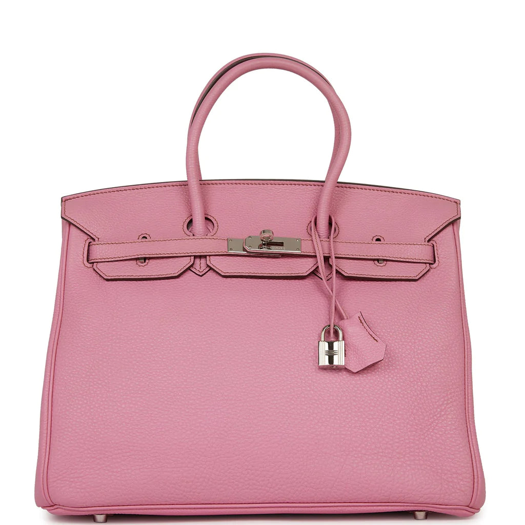 Hermès Birkin 35 Bubblegum Togo Palladium Hardware