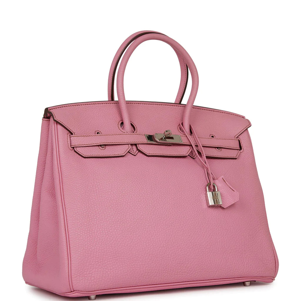 Hermès Birkin 35 Bubblegum Togo Palladium Hardware