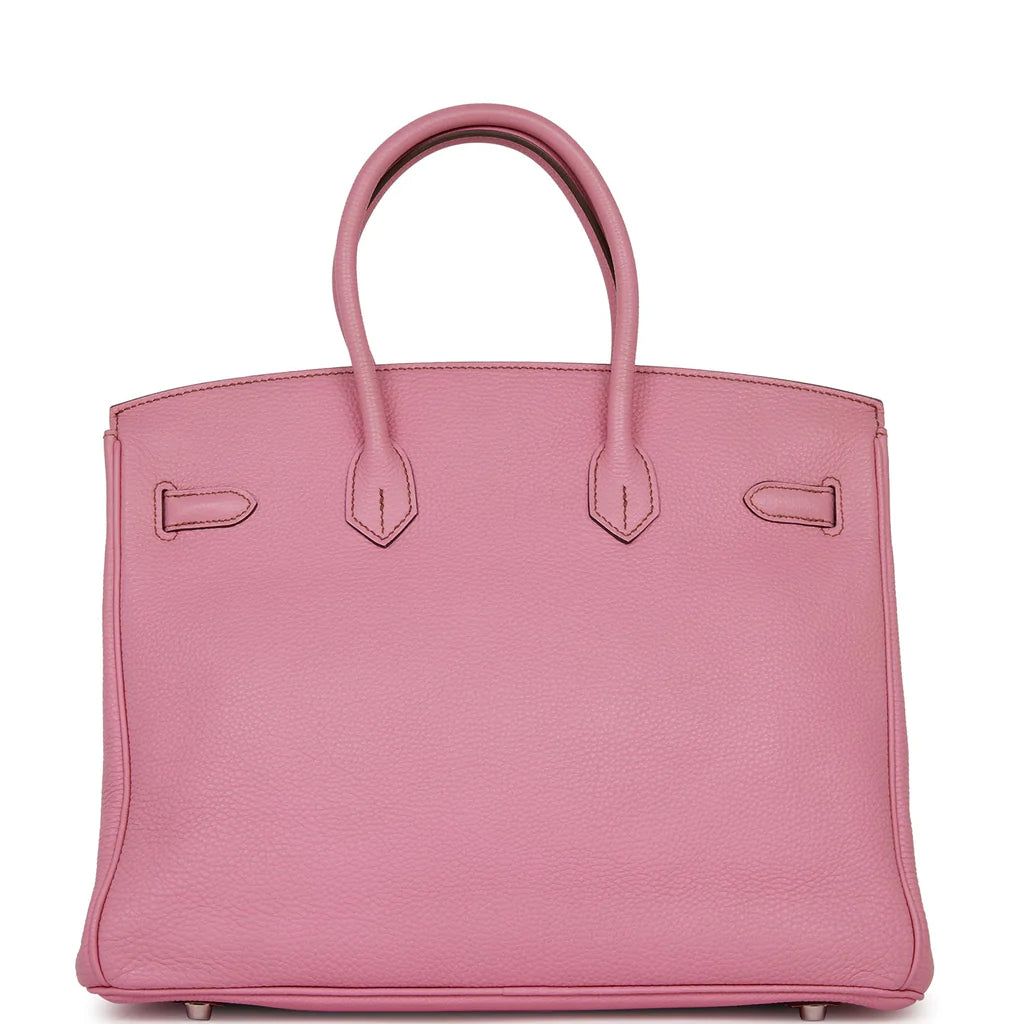 Hermès Birkin 35 Bubblegum Togo Palladium Hardware