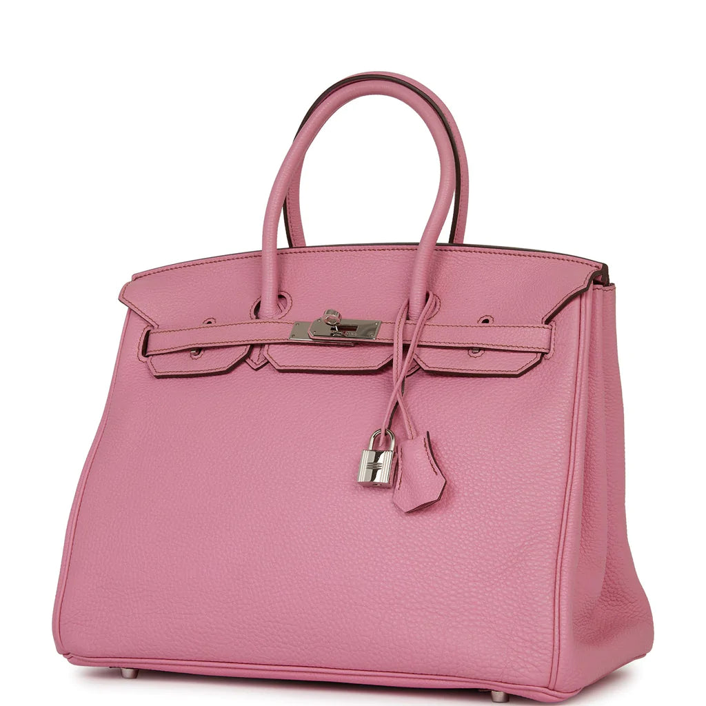 Hermès Birkin 35 Bubblegum Togo Palladium Hardware