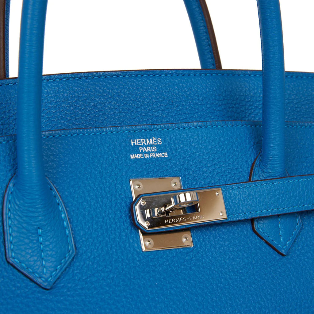 Hermès Birkin 40 Mykonos Togo Palladium Hardware