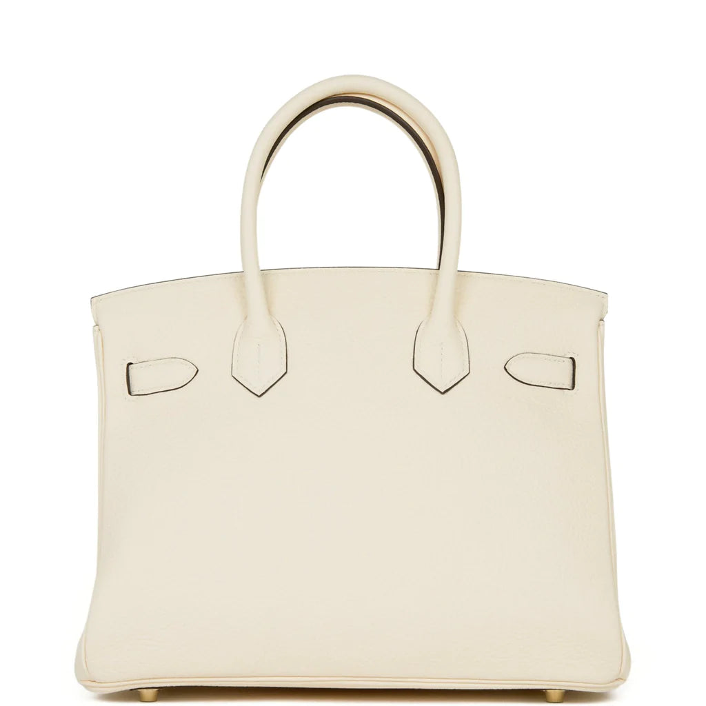 Hermès Birkin 30 Nata Clemence Gold Hardware