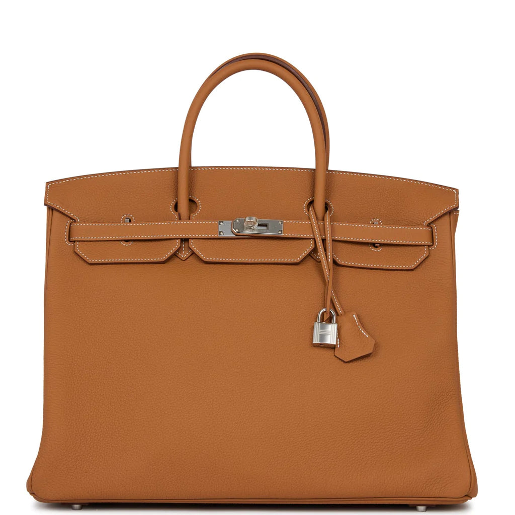 Hermès Birkin 40 Gold Togo Palladium Hardware