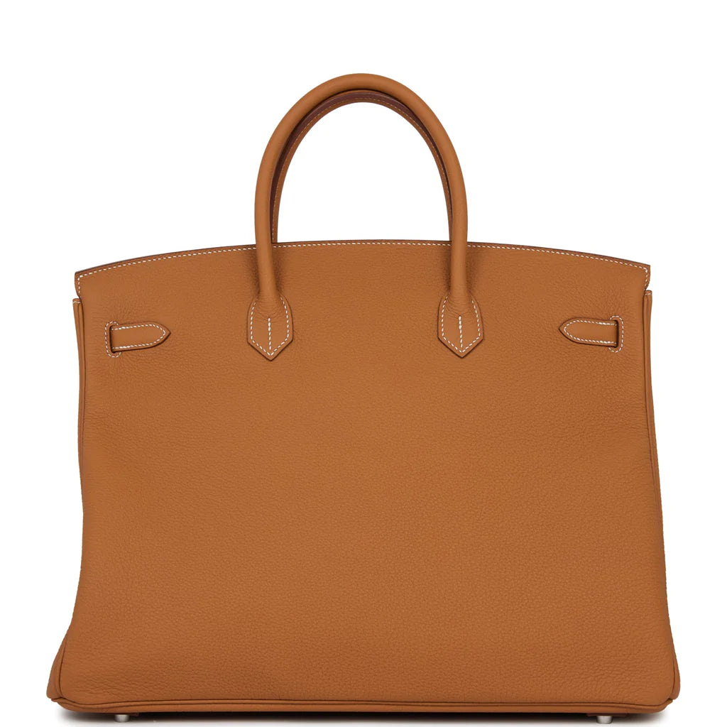 Hermès Birkin 40 Gold Togo Palladium Hardware