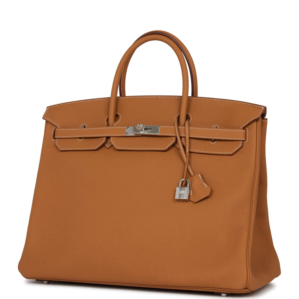 Hermès Birkin 40 Gold Togo Palladium Hardware