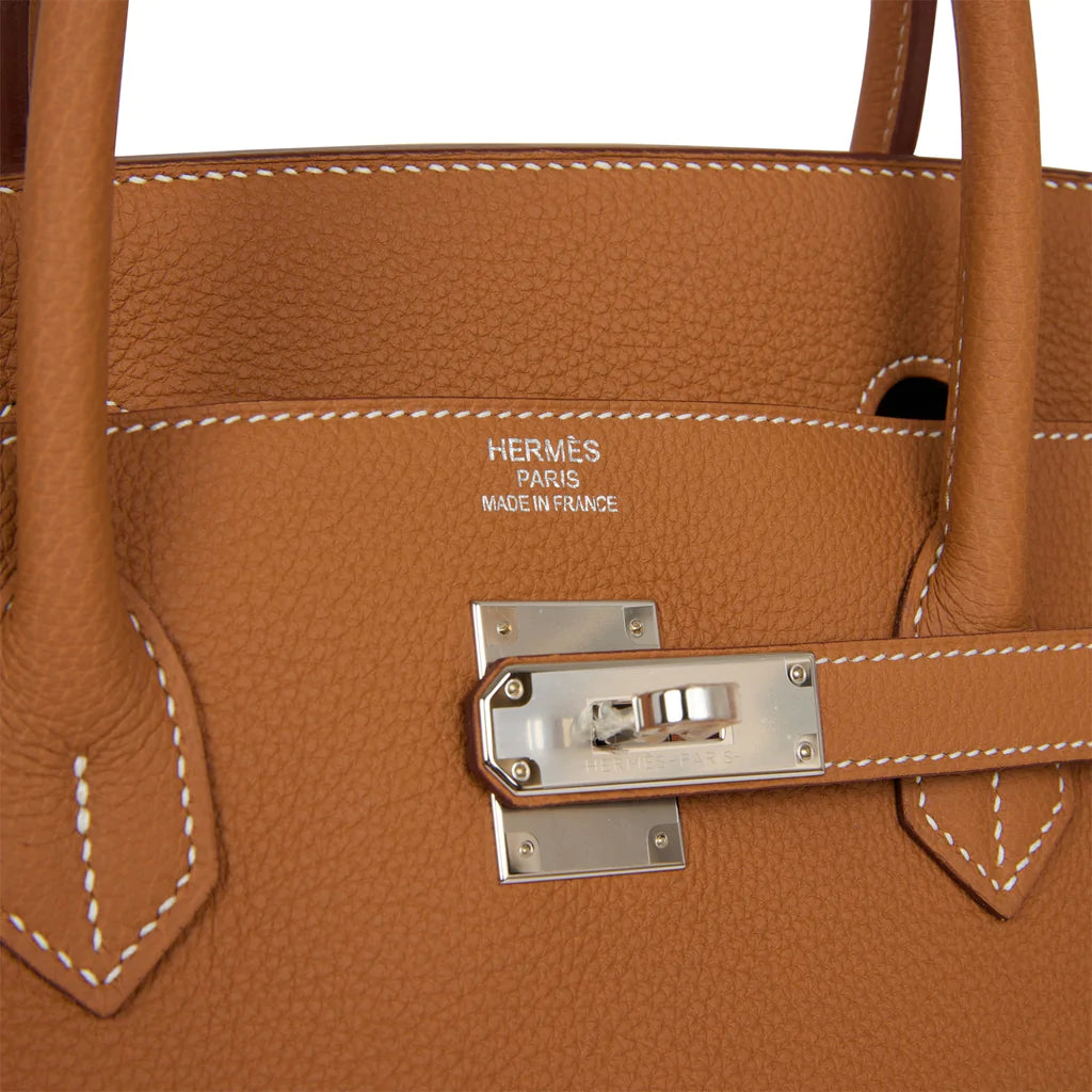 Hermès Birkin 40 Gold Togo Palladium Hardware