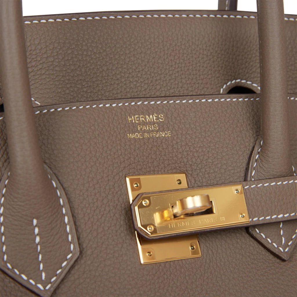 Hermès Birkin 35 Etoupe Togo Gold Hardware