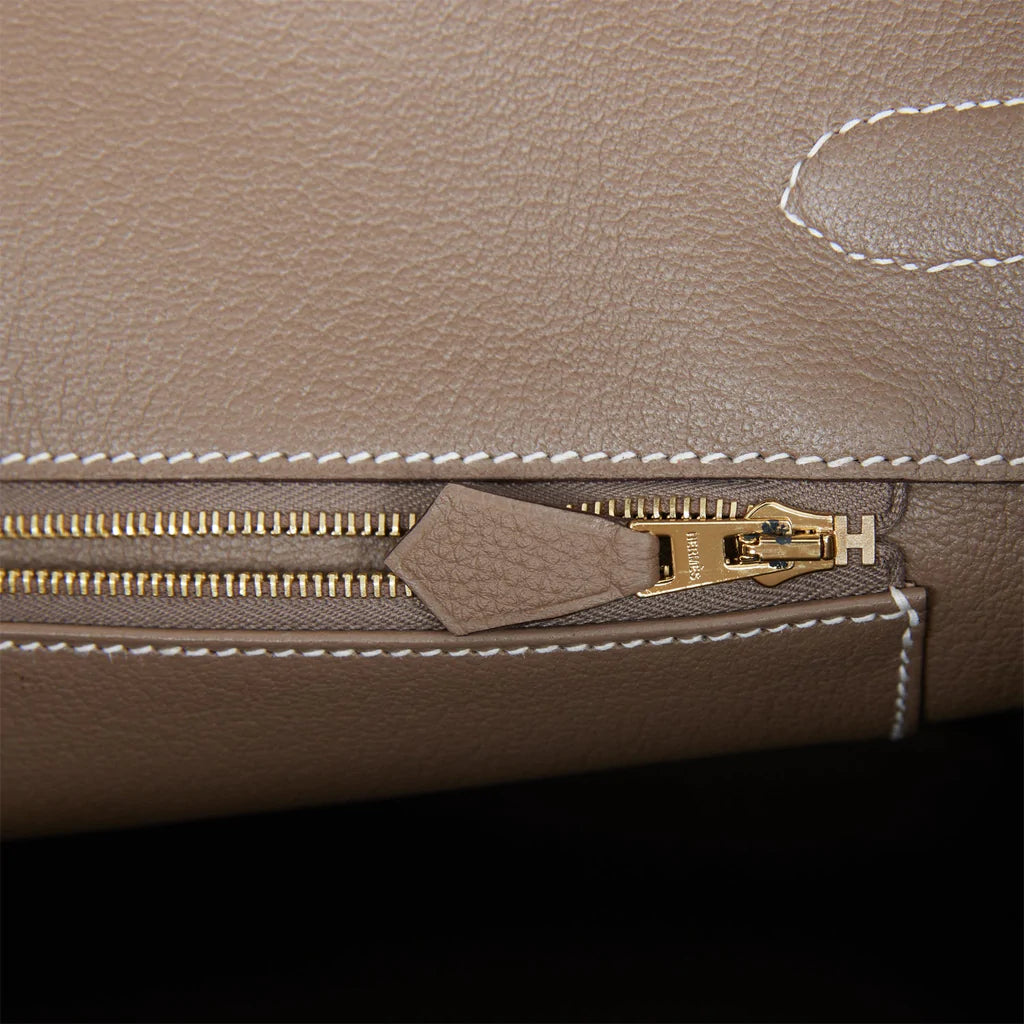 Hermès Birkin 35 Etoupe Togo Gold Hardware