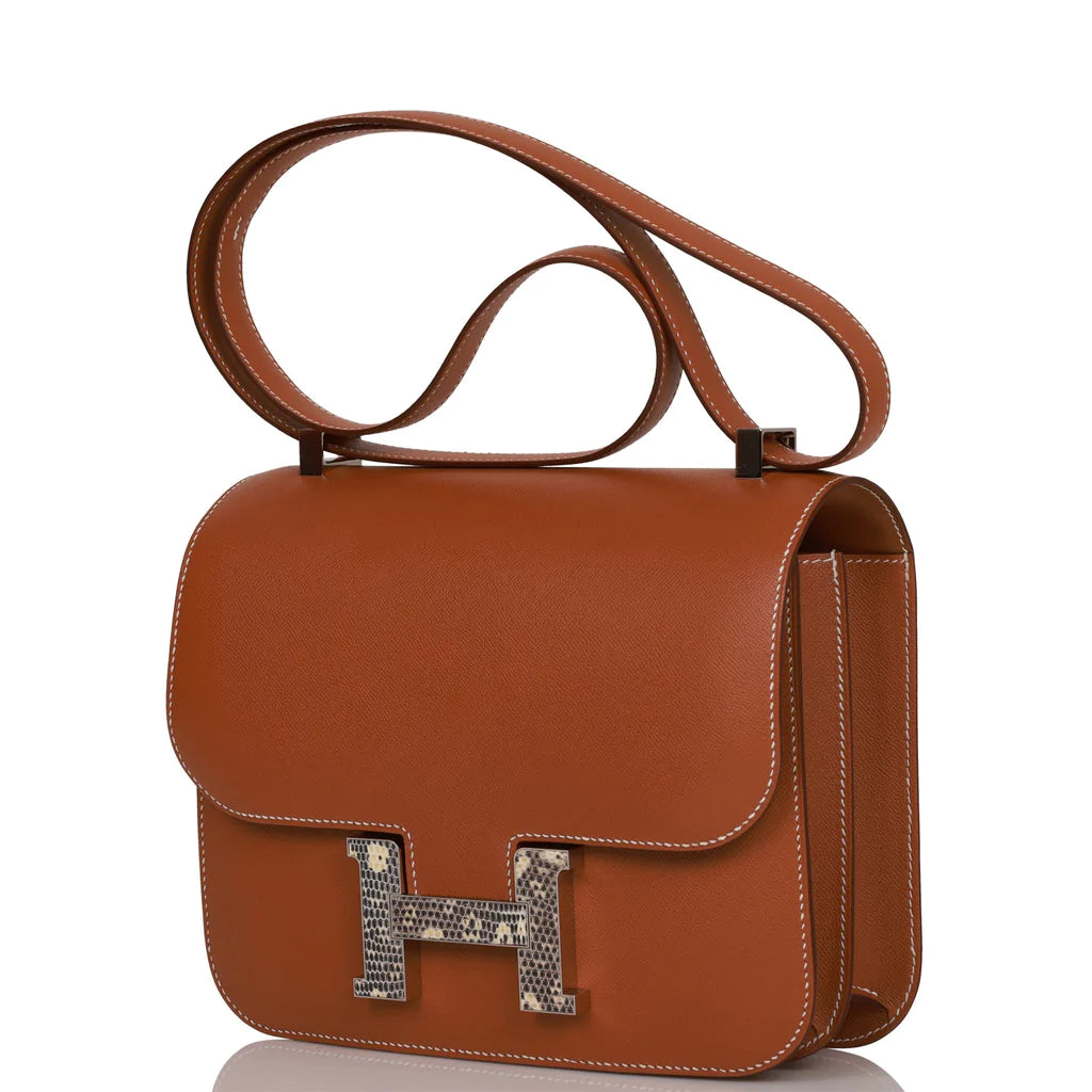 Hermès Constance 24 Gold Madame and Lizard Palladium Hardware