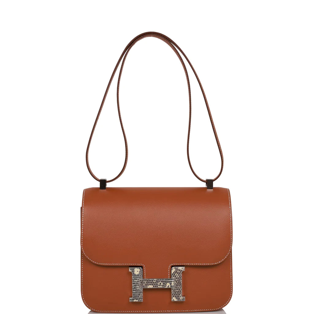 Hermès Constance 24 Gold Madame and Lizard Palladium Hardware