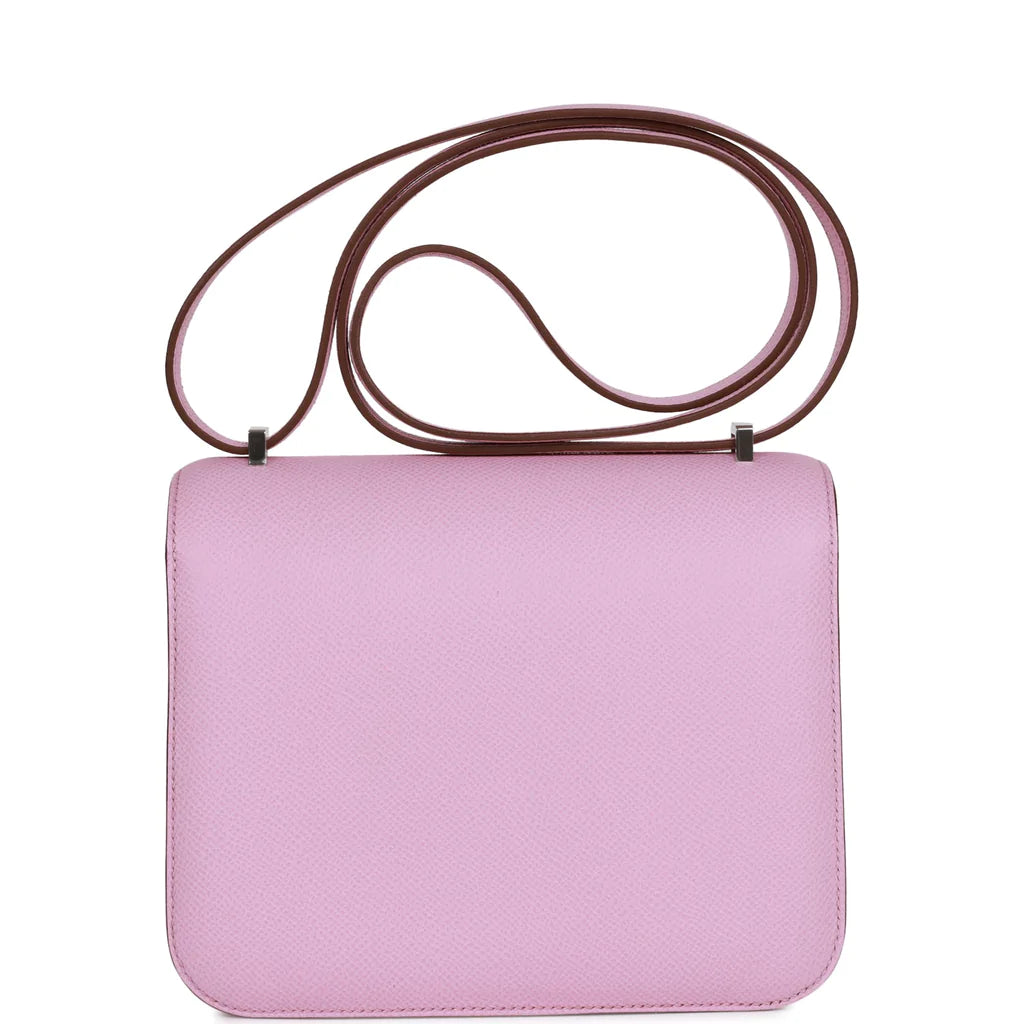 Hermès Constance 18 Mauve Sylvestre Epsom Palladium Hardware