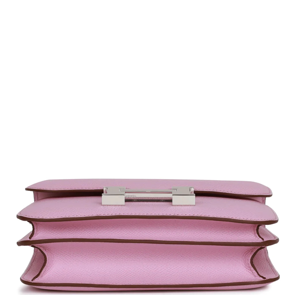 Hermès Constance 18 Mauve Sylvestre Epsom Palladium Hardware