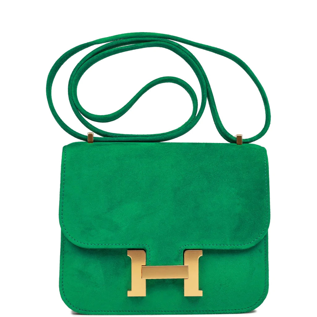 Hermès Constance 18 Cactus Doblis Gold Hardware