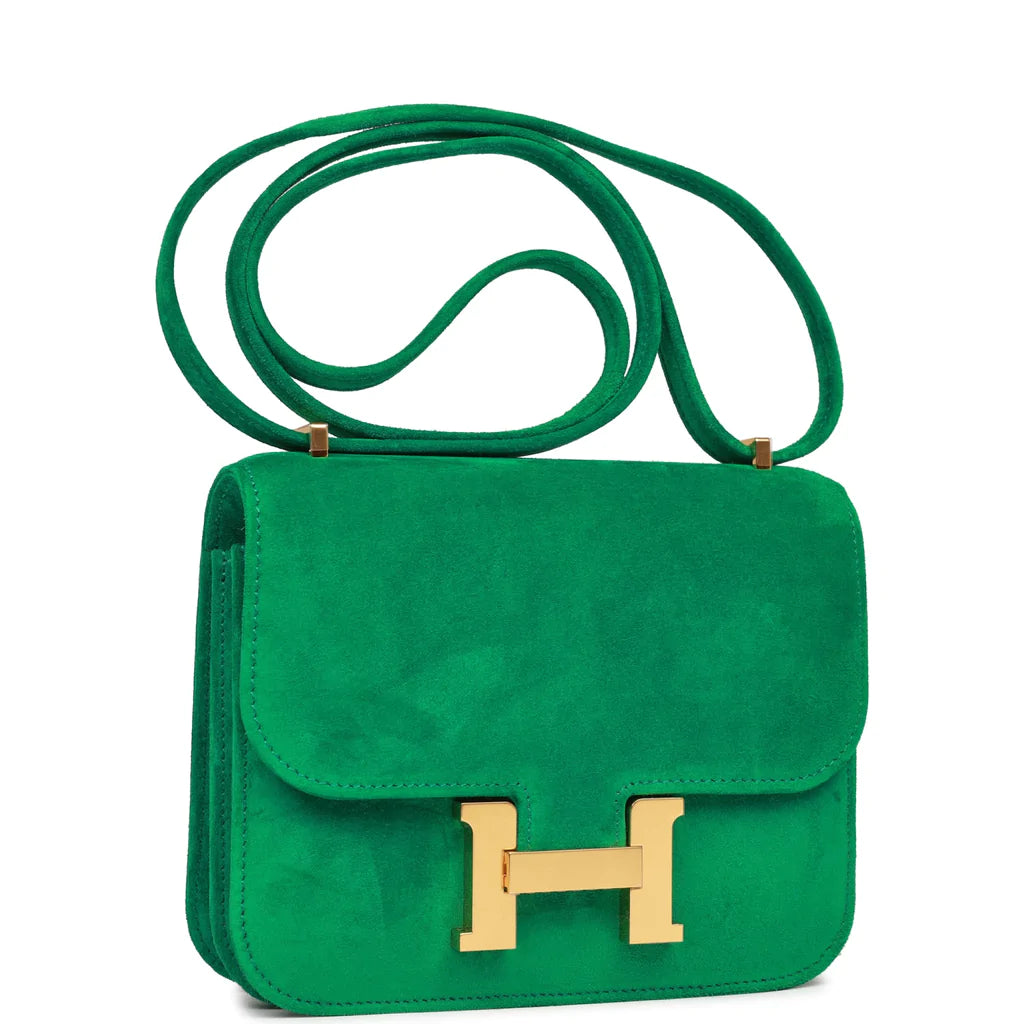 Hermès Constance 18 Cactus Doblis Gold Hardware