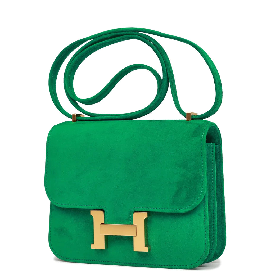 Hermès Constance 18 Cactus Doblis Gold Hardware