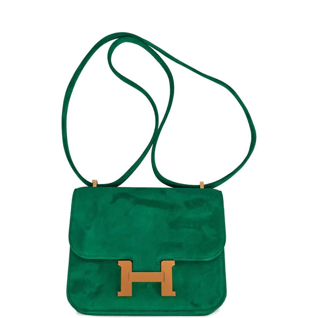 Hermès Constance 18 Cactus Doblis Gold Hardware