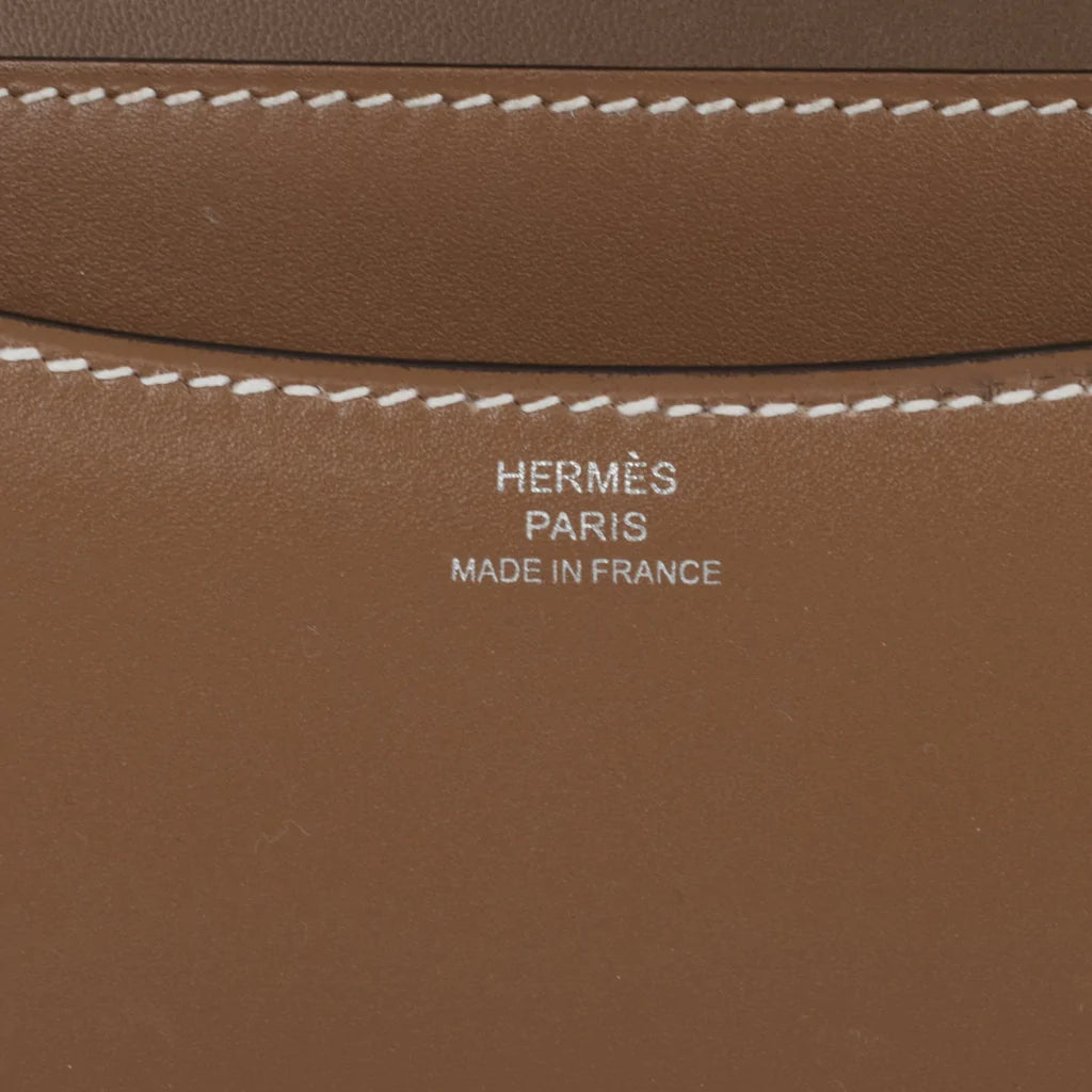 Hermès Constance 18 Etoupe Tadelakt Palladium Hardware