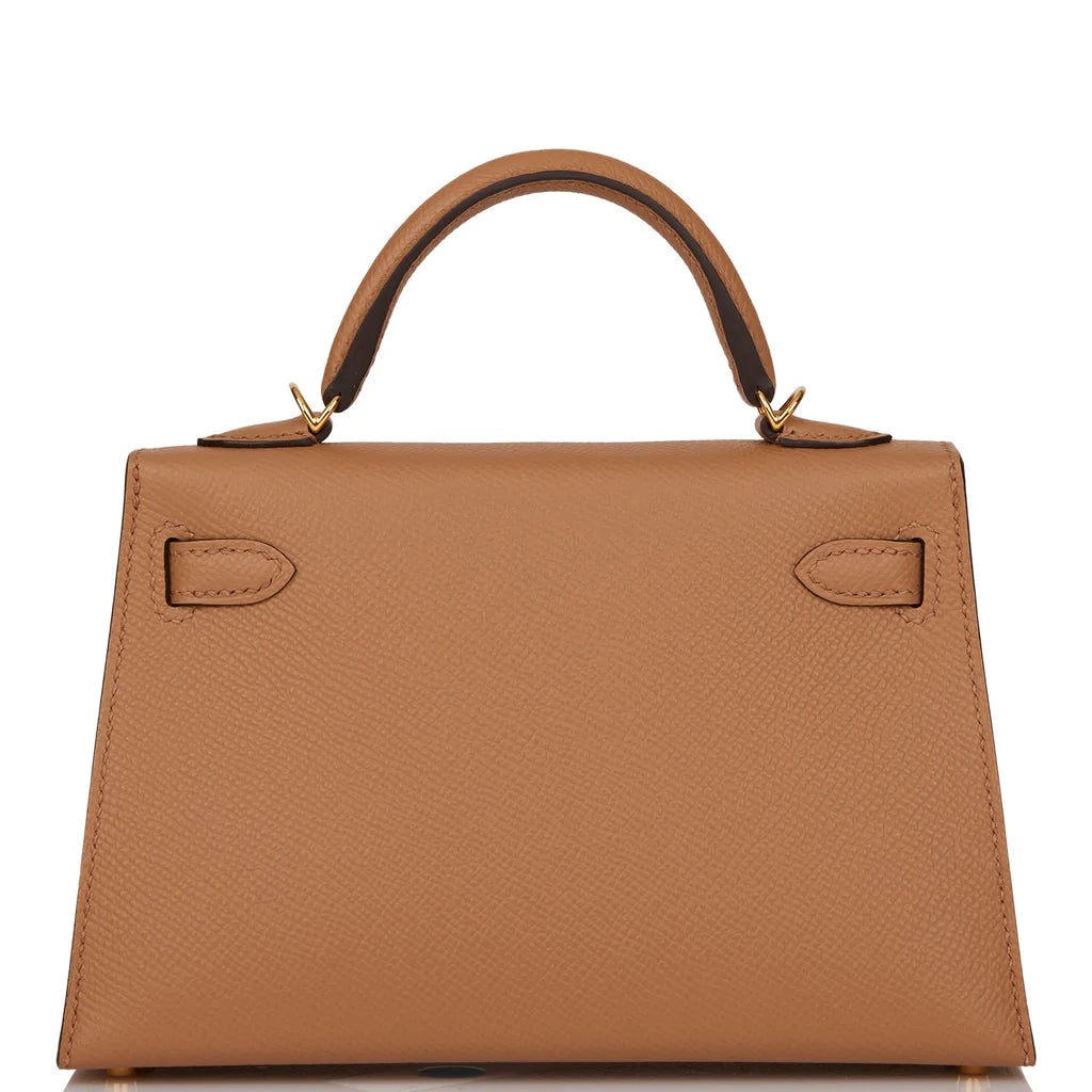 Hermès Kelly Sellier 20 Chai Epsom Gold Hardware