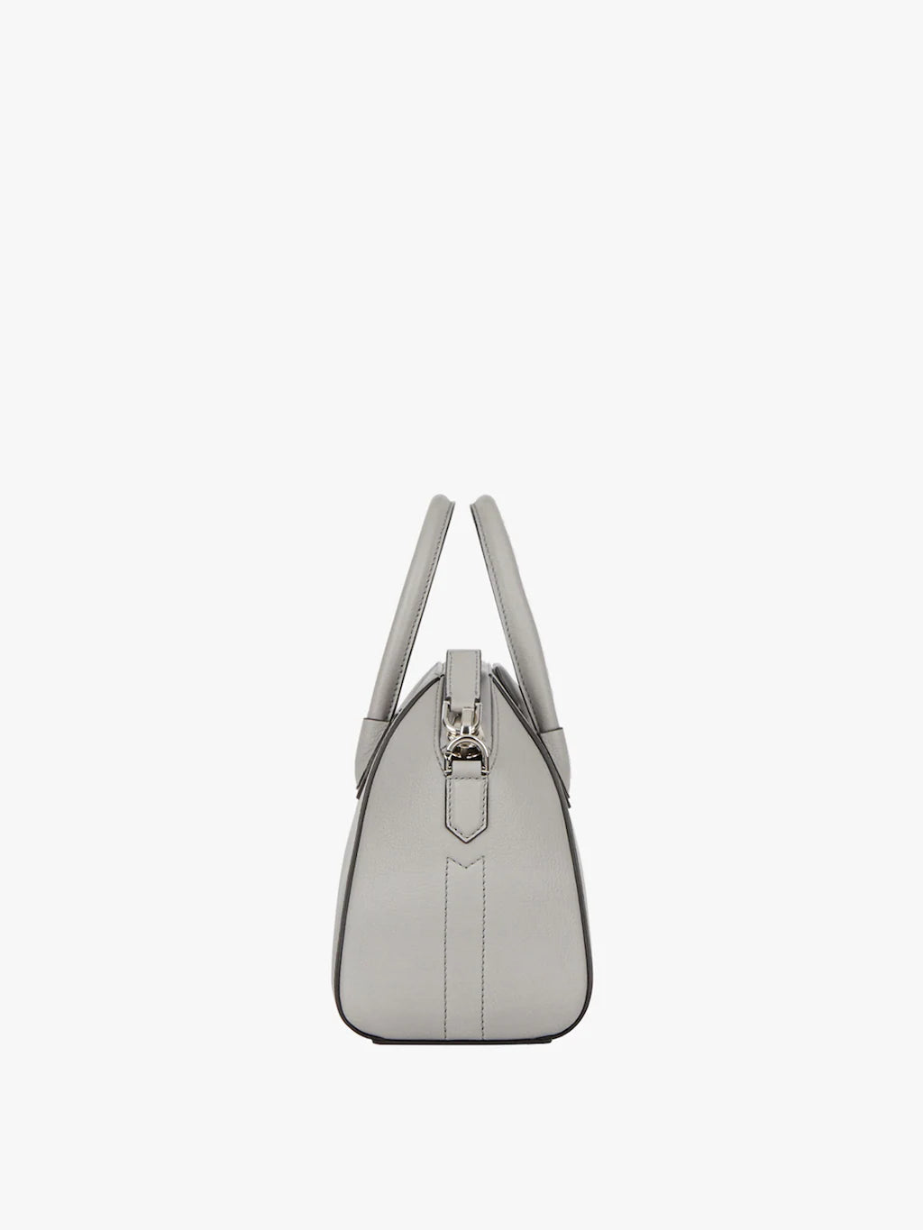 Mini Antigona bag in grained leather PEARL GREY