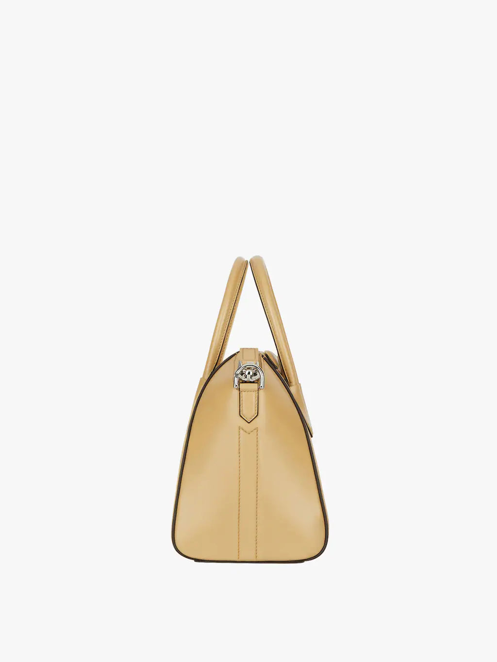 Small Antigona bag in box leather Beige cappuccino