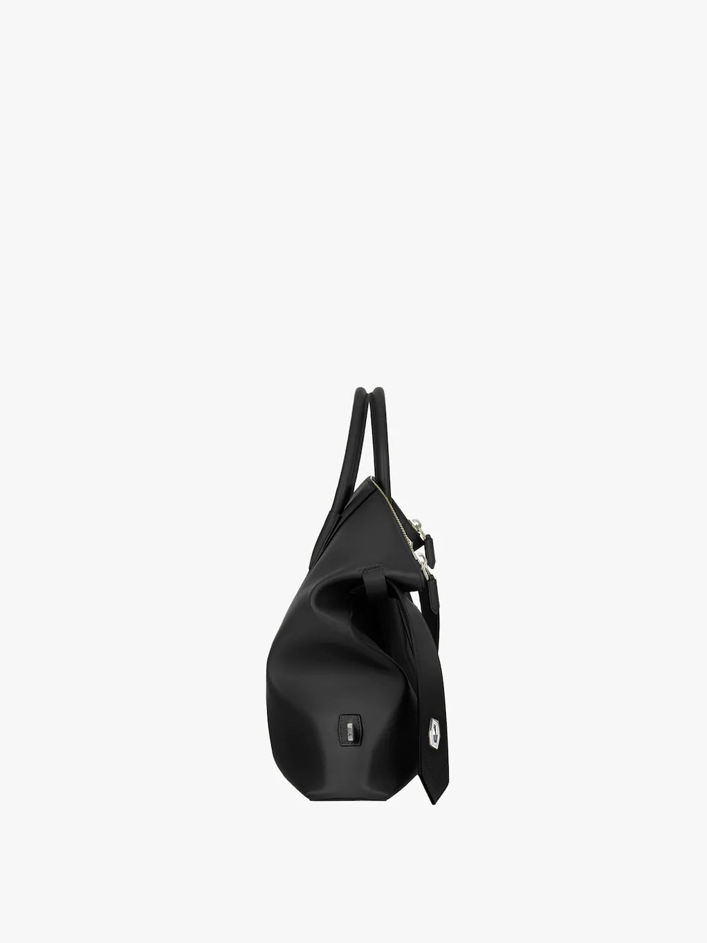 Large Antigona Soft bag in smooth leather Black