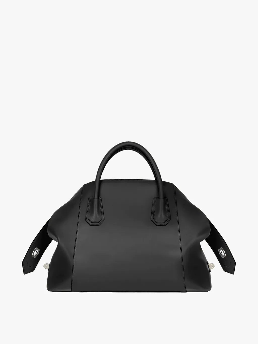 Large Antigona Soft bag in smooth leather Black