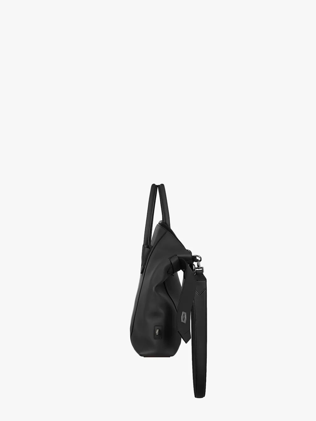 Medium Antigona Soft bag in smooth leather Black