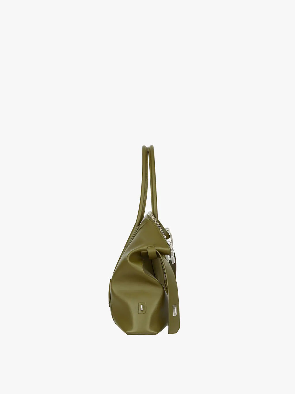 Medium Antigona Soft Lock Bag in smooth leather DARK KHAKI