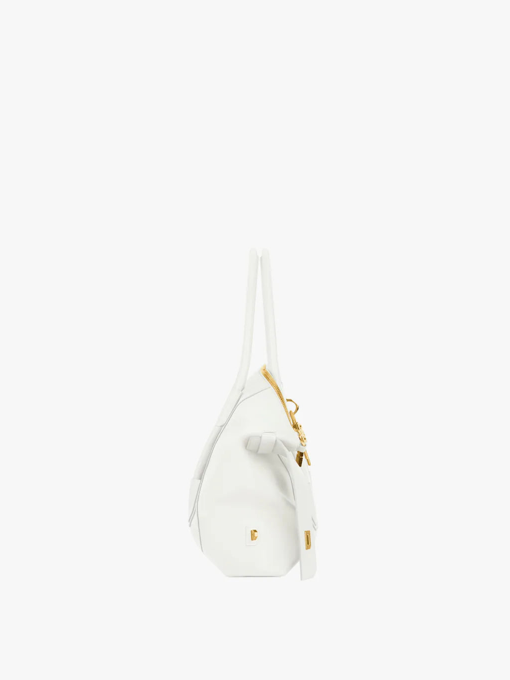 Medium Antigona Soft Lock bag in smooth leather Ivory