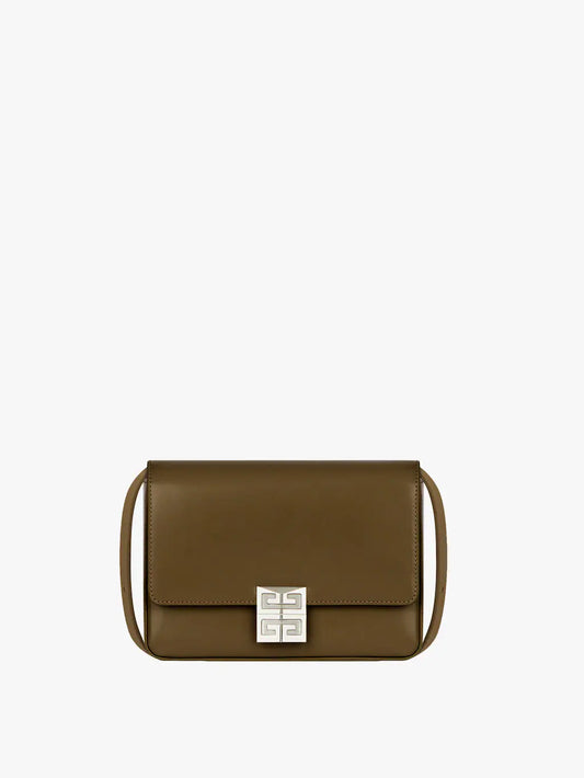 Medium 4G in box leather DARK KHAKI