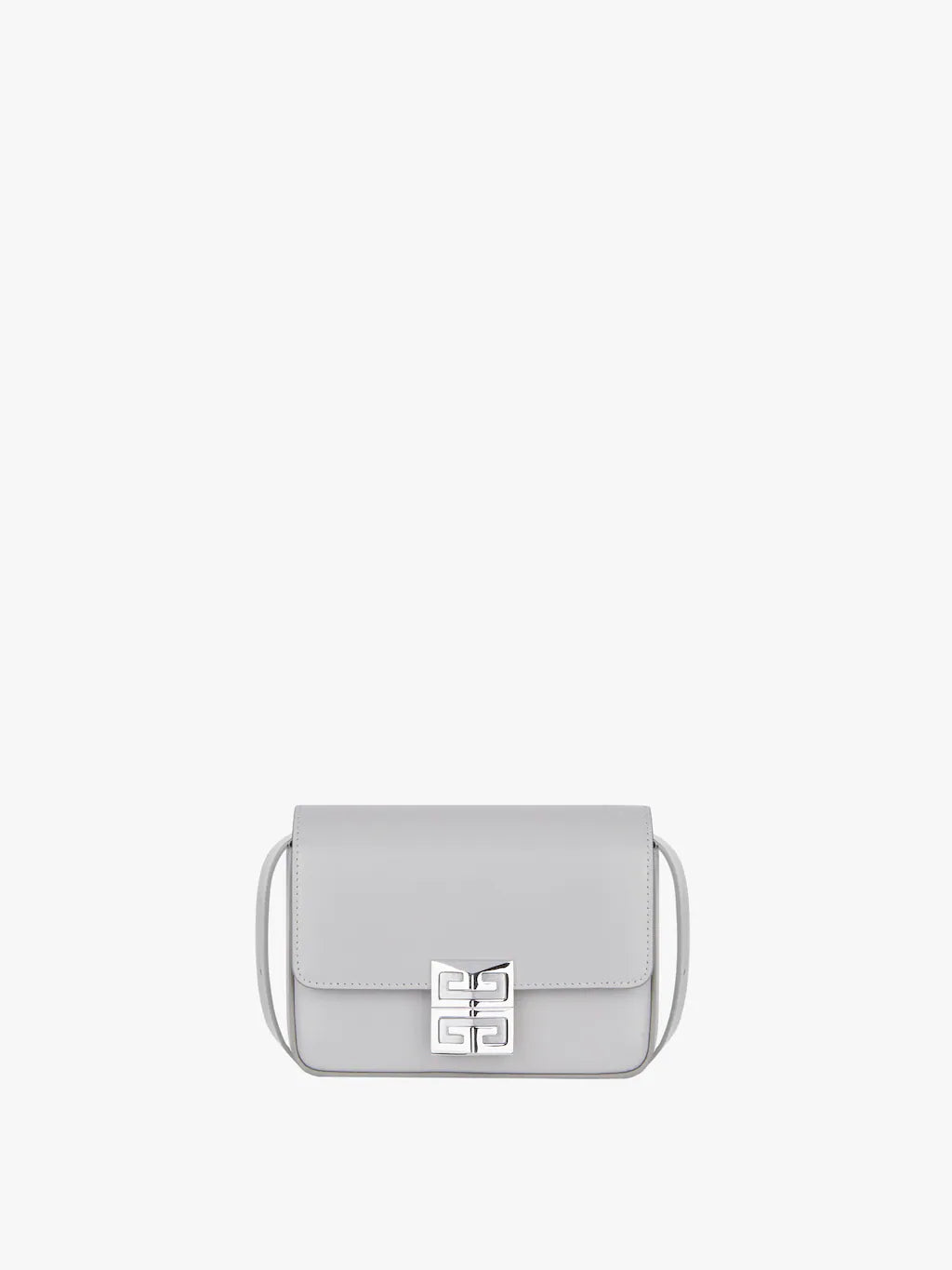 Small 4G bag in box leather CLOUD GREY