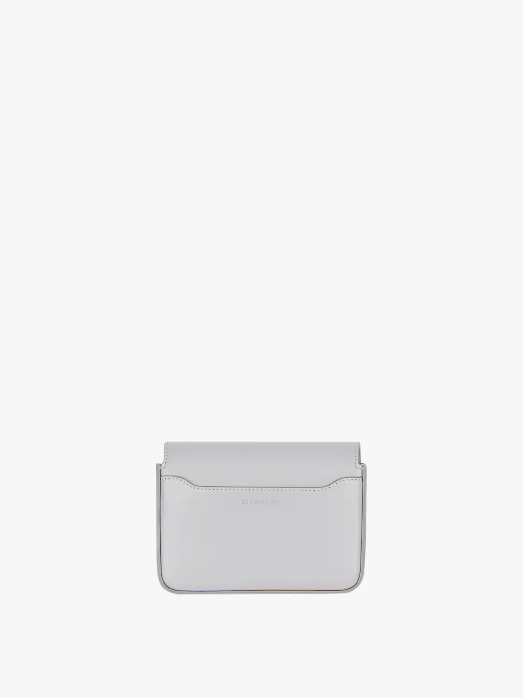 Small 4G bag in box leather CLOUD GREY