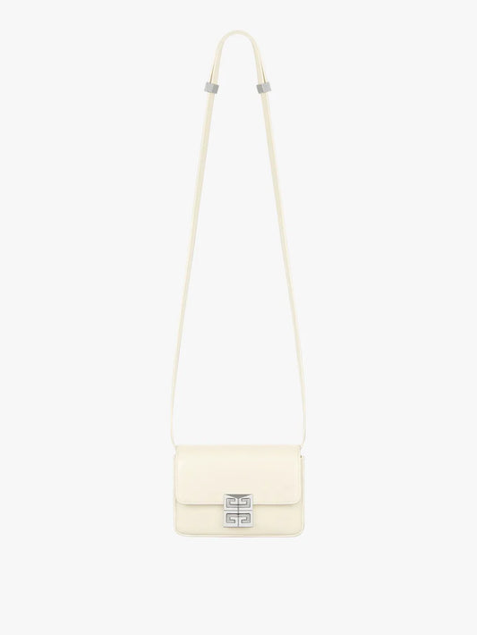 Small 4G bag in box leather IVORY