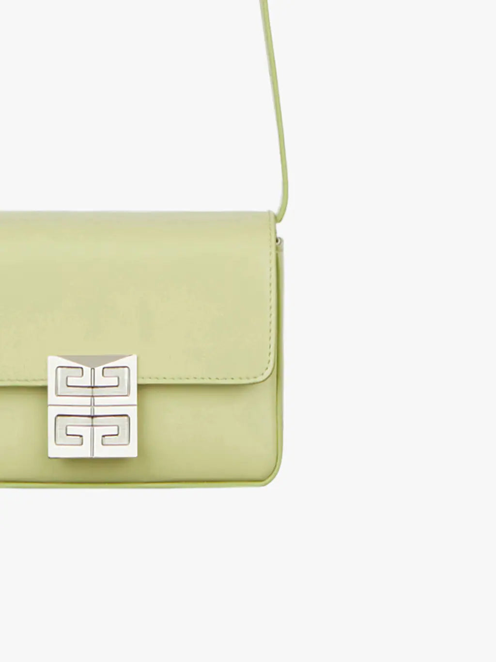 Small 4G bag in box leather AVOCADO GREEN