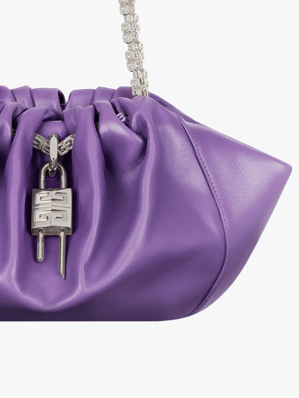 Small Kenny bag in smooth leather Ultraviolet