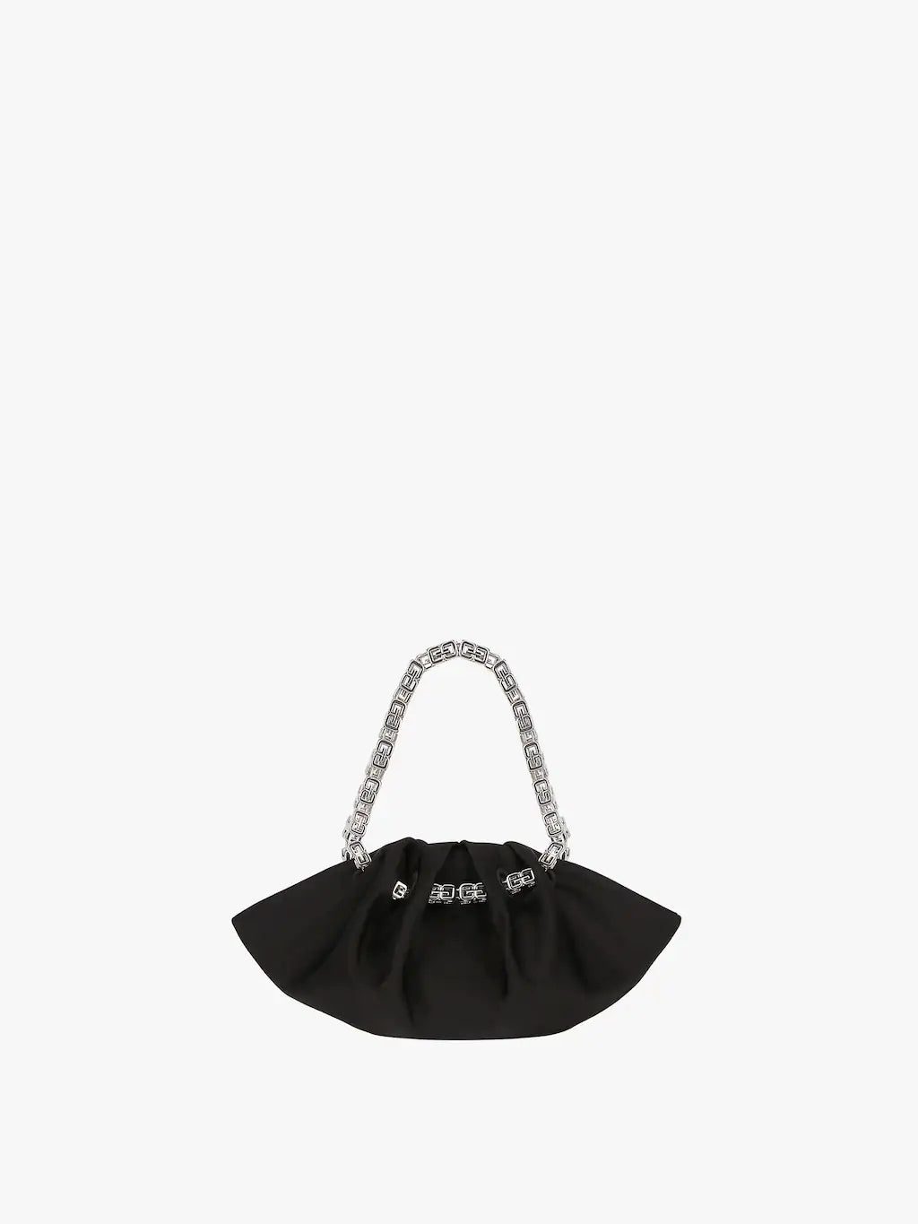 Mini Kenny bag in satin BLACK