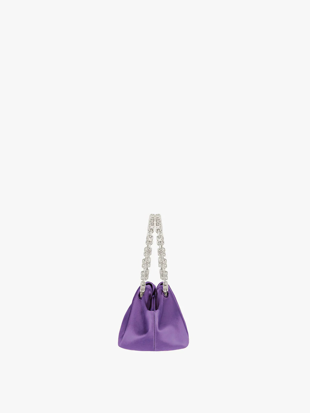 Mini Kenny bag in satin Ultraviolet