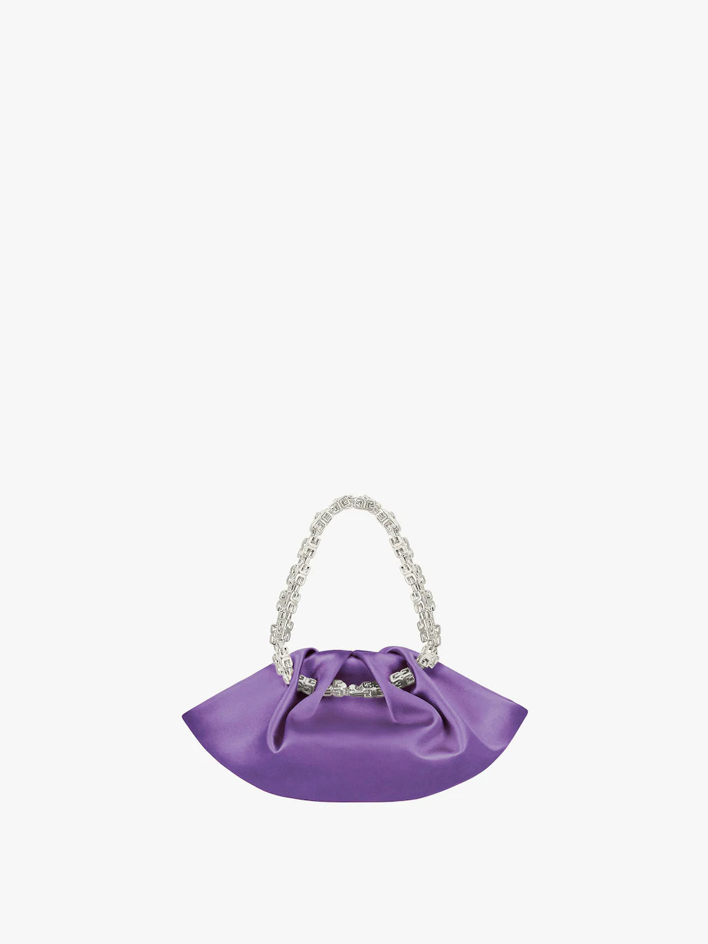 Mini Kenny bag in satin Ultraviolet