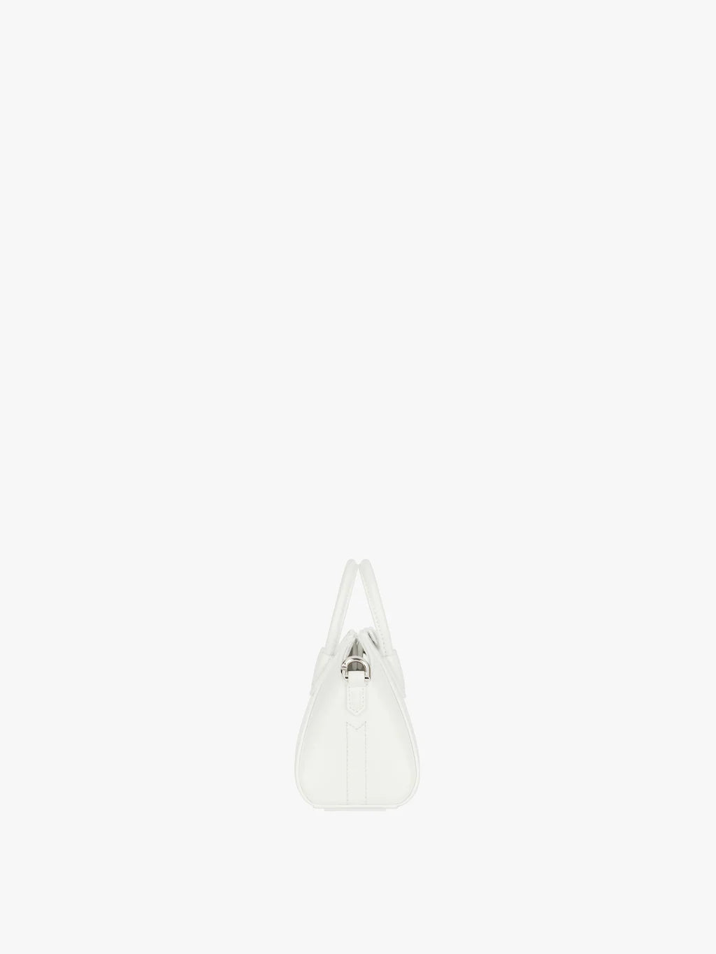 Micro Antigona bag in Box leather IVORY