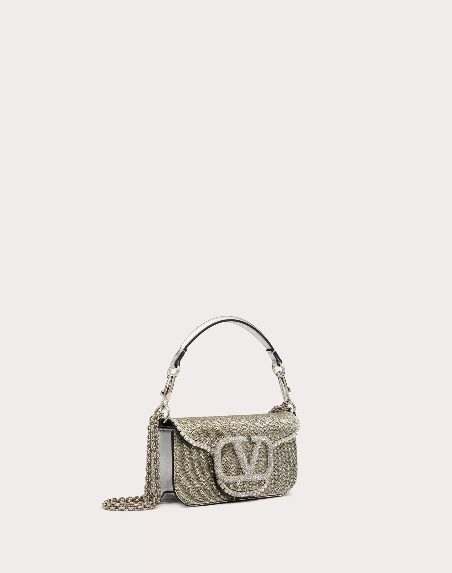 LOCÒ EMBROIDERED SMALL SHOULDER BAG