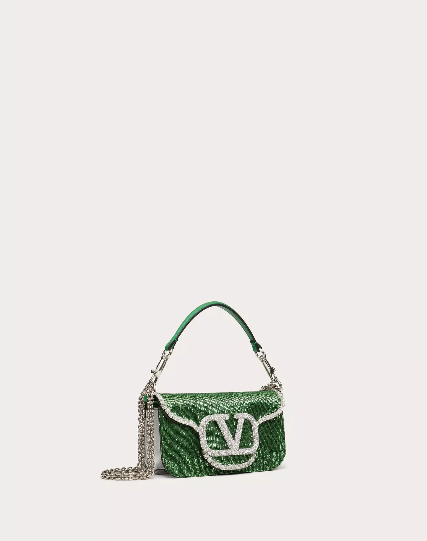 LOCÒ EMBROIDERED SMALL SHOULDER BAG