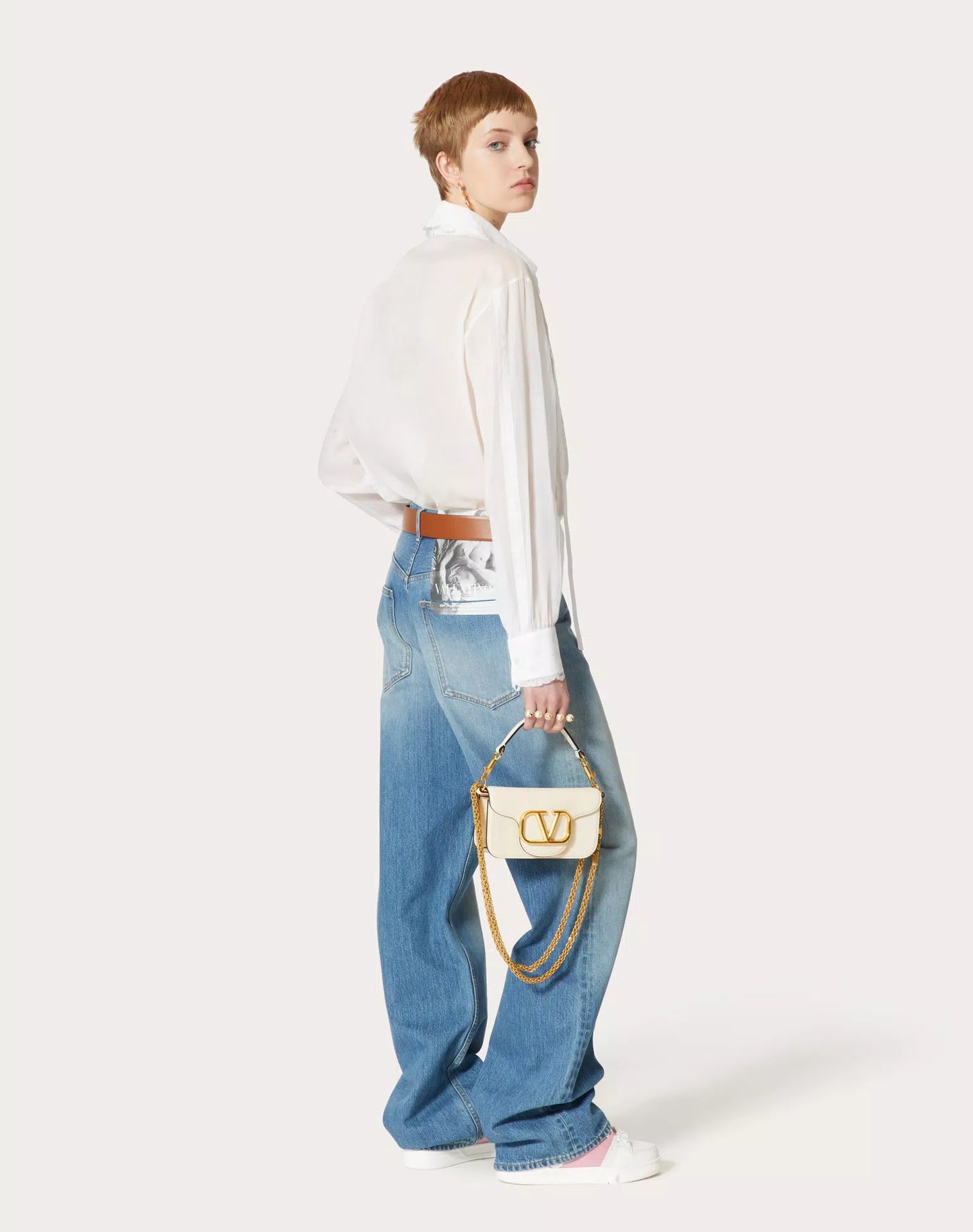 LOCÒ SMALL SHOULDER BAG IN CALFSKIN